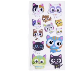 Pochette de stickers animaux (4 modèles) < Gifi Online