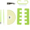 Pochette manucure et pédicure avec 7 accessoires - 3 modèles