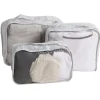 Pochette organisateur de valise 3 tailles assorties S/M/L (2 modèles) < Gifi