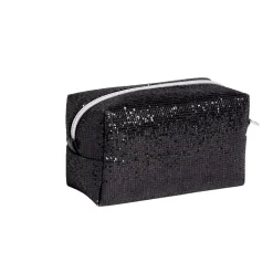 Pochette pailletée rectangulaire 15x7xH9cm - 2 modèles rose ou noir < Gifi Hot