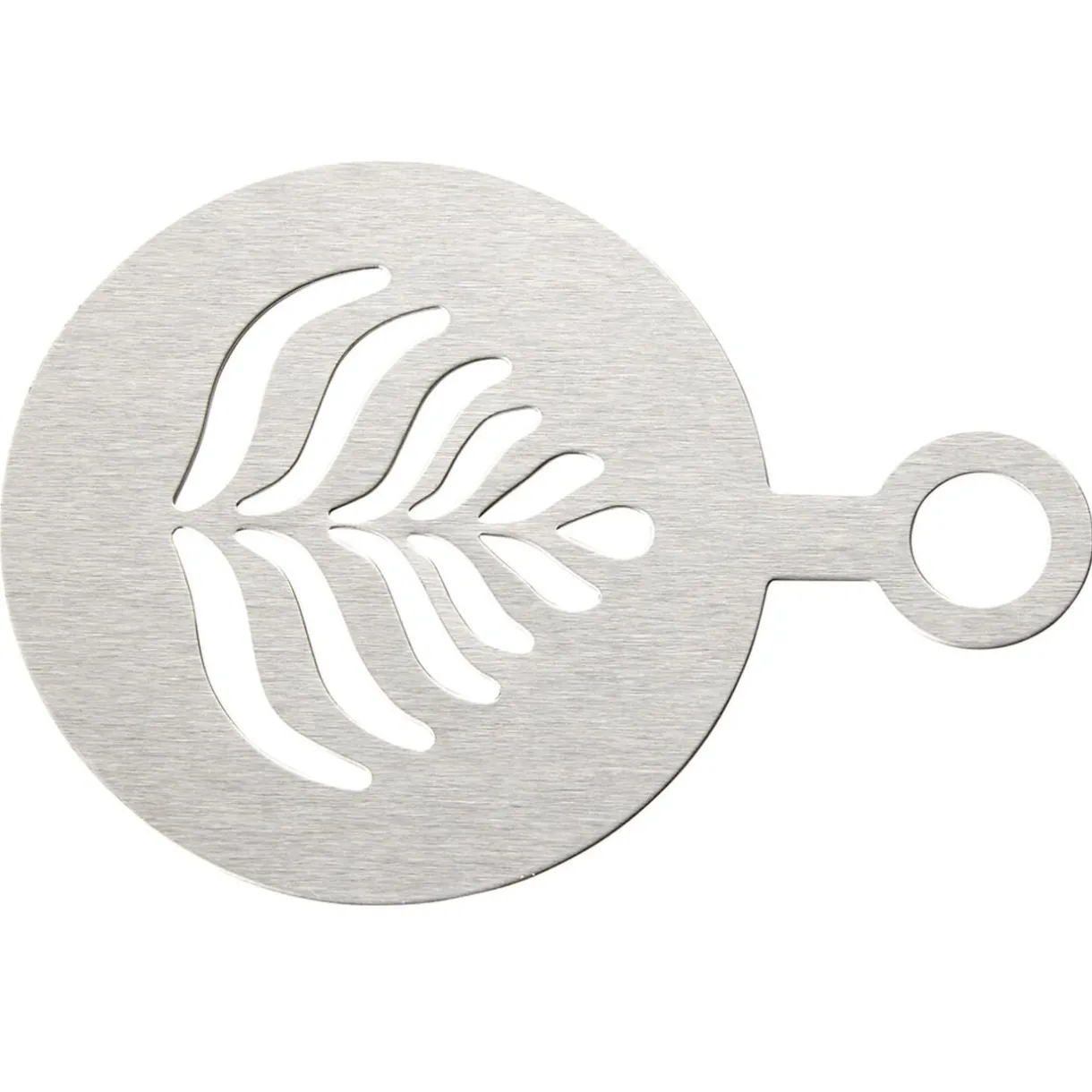 Pochoir de décoration de café x2 acier doré 8,5x12cm < Gifi Discount