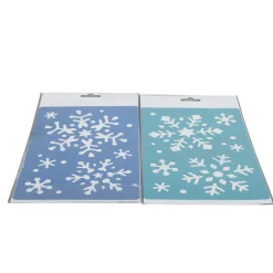 Pochoir de Noël flocon de neige
