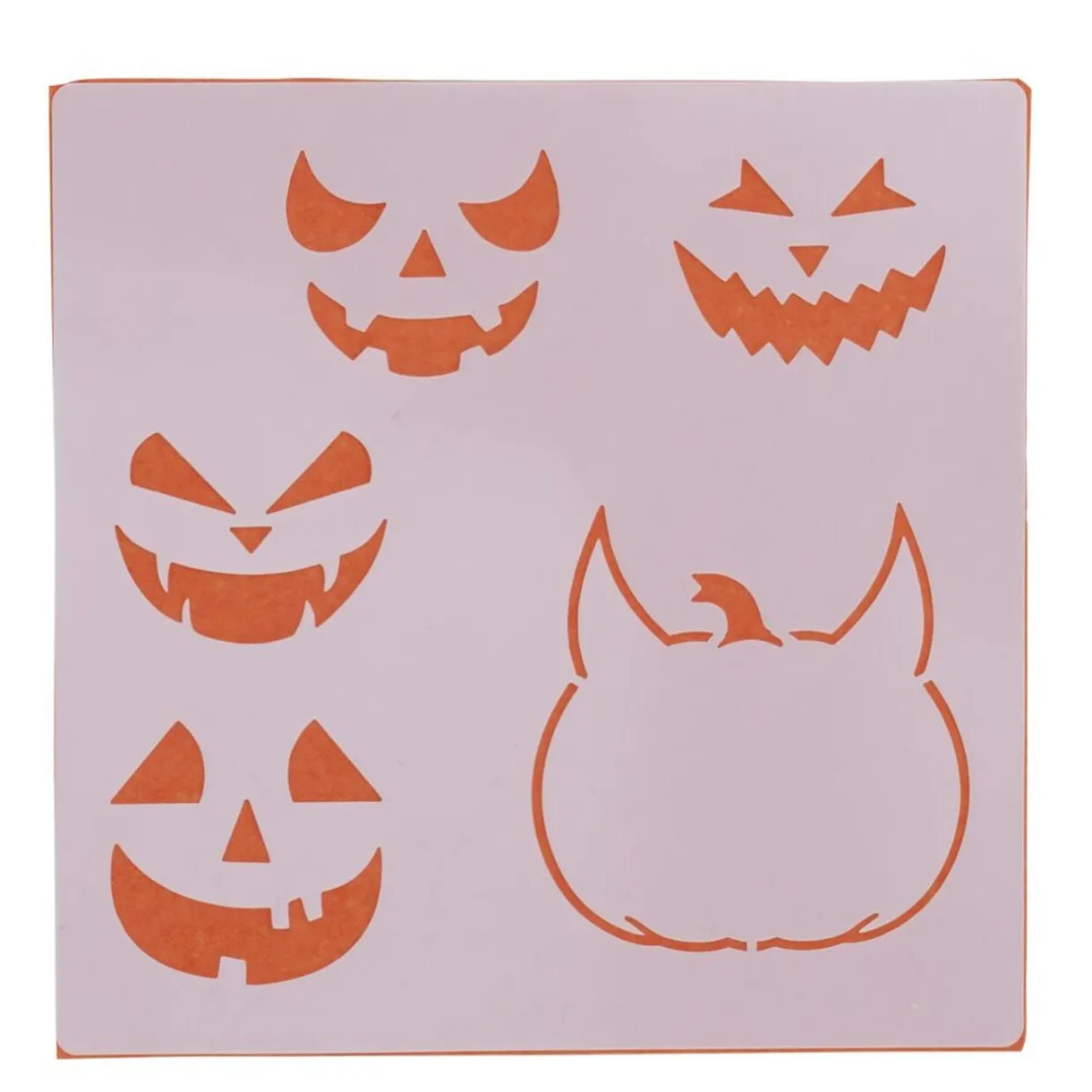 Pochoir Halloween 4 pièces < Gifi Discount