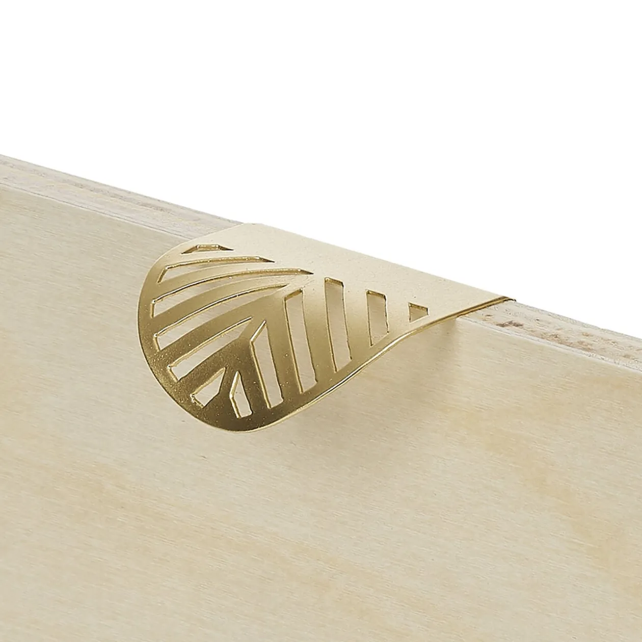 Poignée de porte de meuble en métal design x2