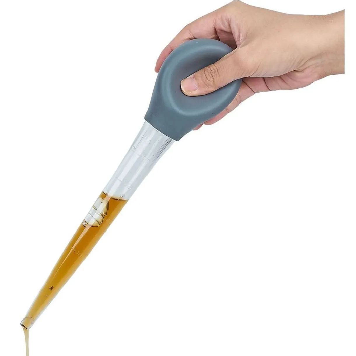 Poire à jus avec brosse de nettoyage < Gifi New