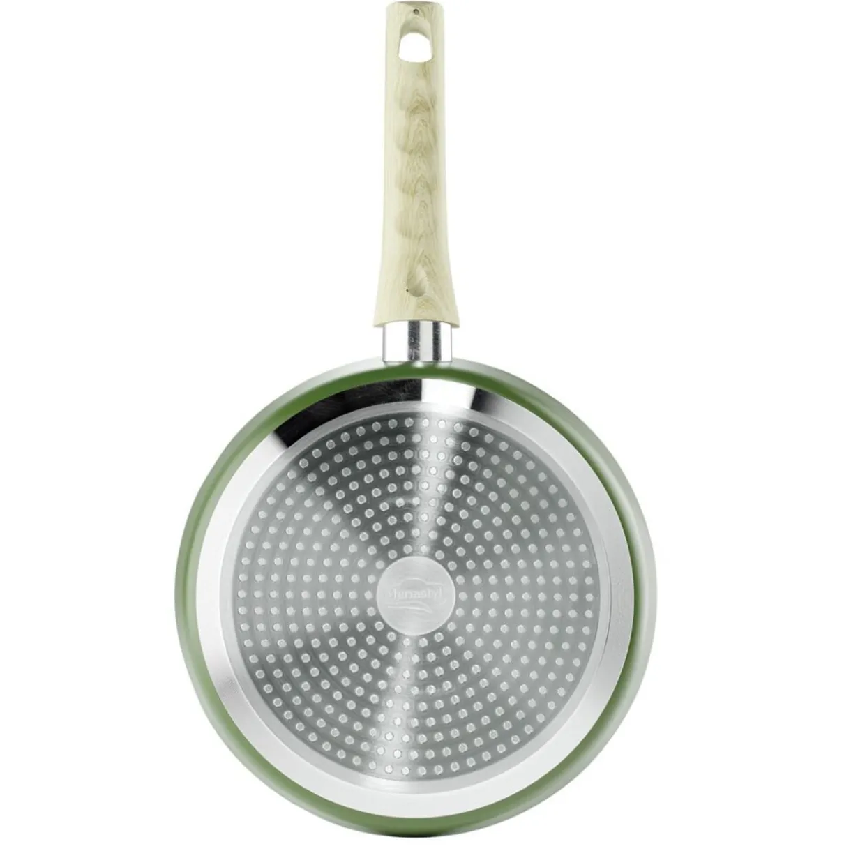 Poêle alu revêtement antiadhésif tous feux dont induction Ø24cm vert < Gifi Best