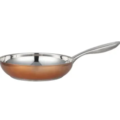 Poêle effet cuivre tous feux dont induction Ø24cm