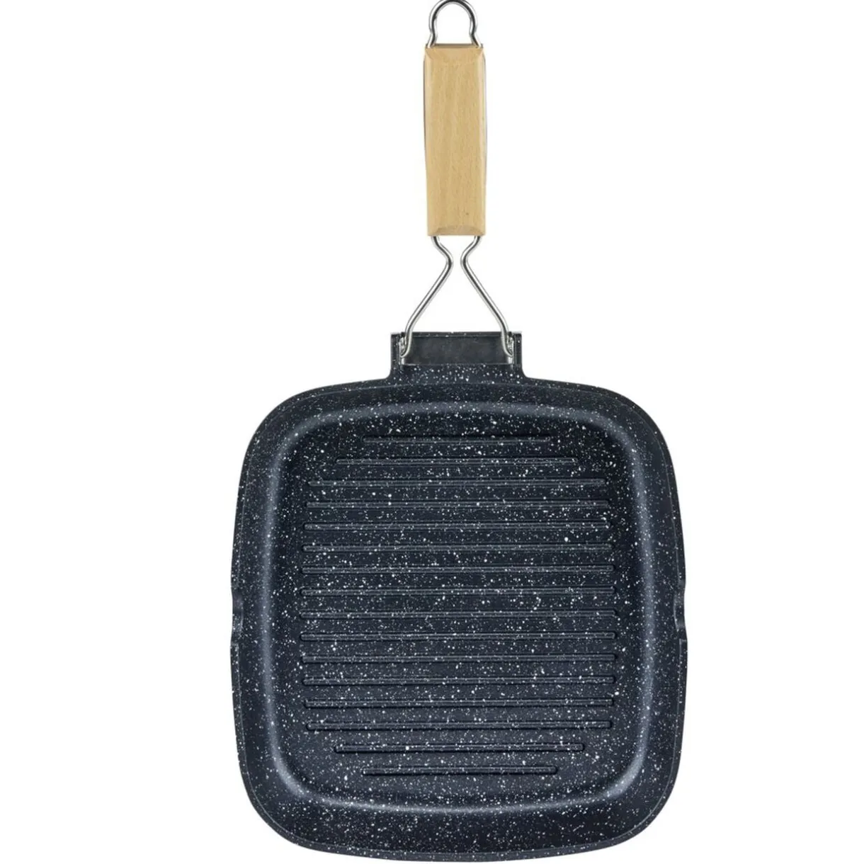 Poêle grill tous feux dont induction aluminium noir Ø24cm < Gifi Outlet
