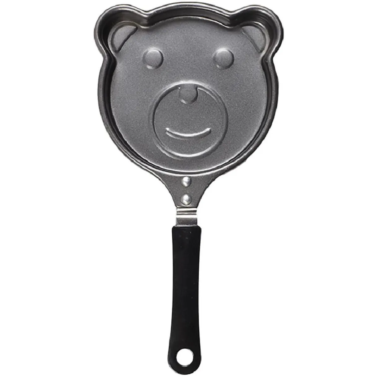 Poêle à pancake forme ourson gris et noir L15cm < Gifi Sale