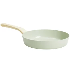 Poêle poignée effet bois aluminium et céramique vert Ø24cm < Gifi Sale