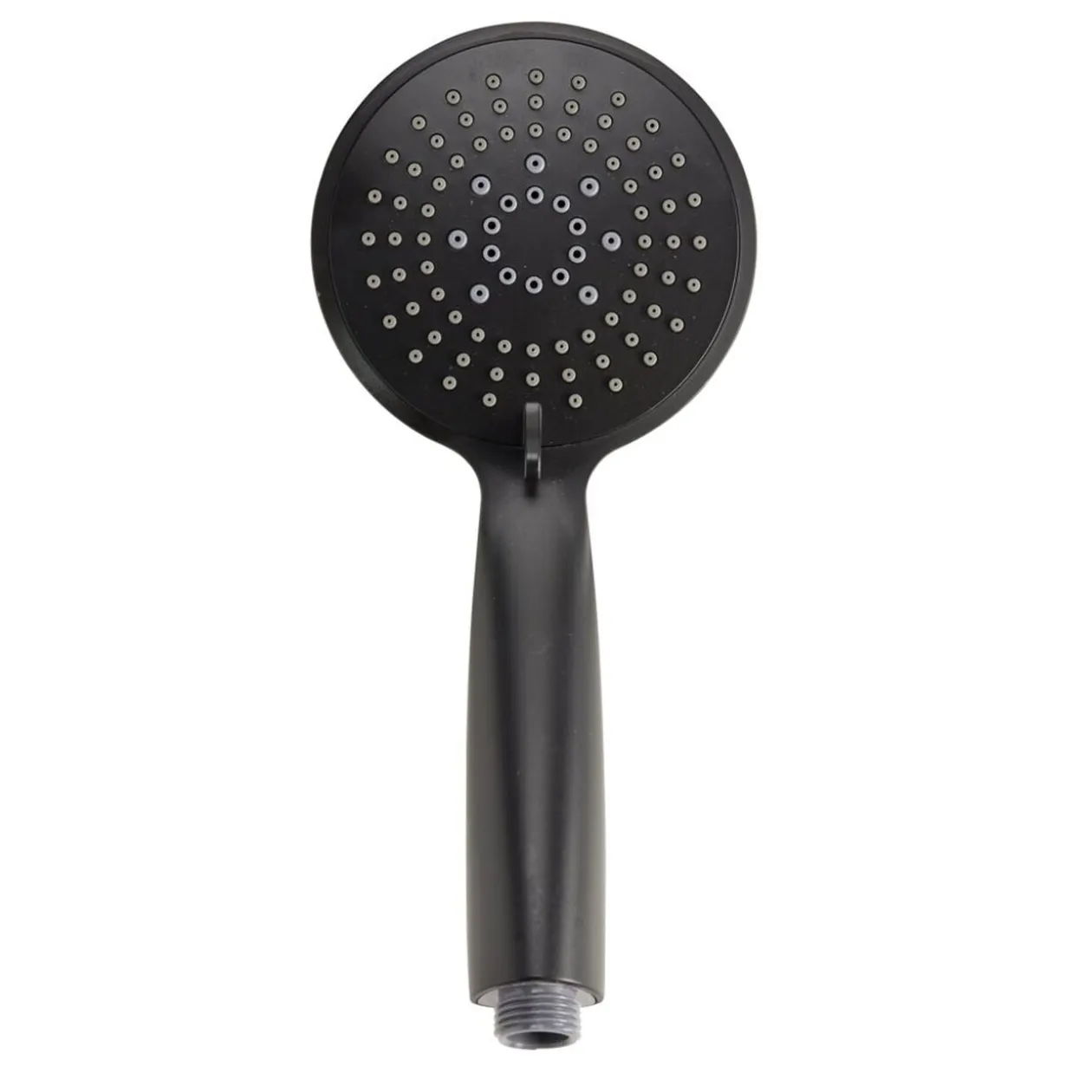 Pommeau de douche 5 fonctions plastique noir