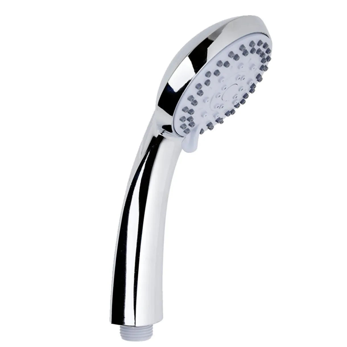 Pommeau de douche 5 jets acier chromé L21cm < Gifi Hot