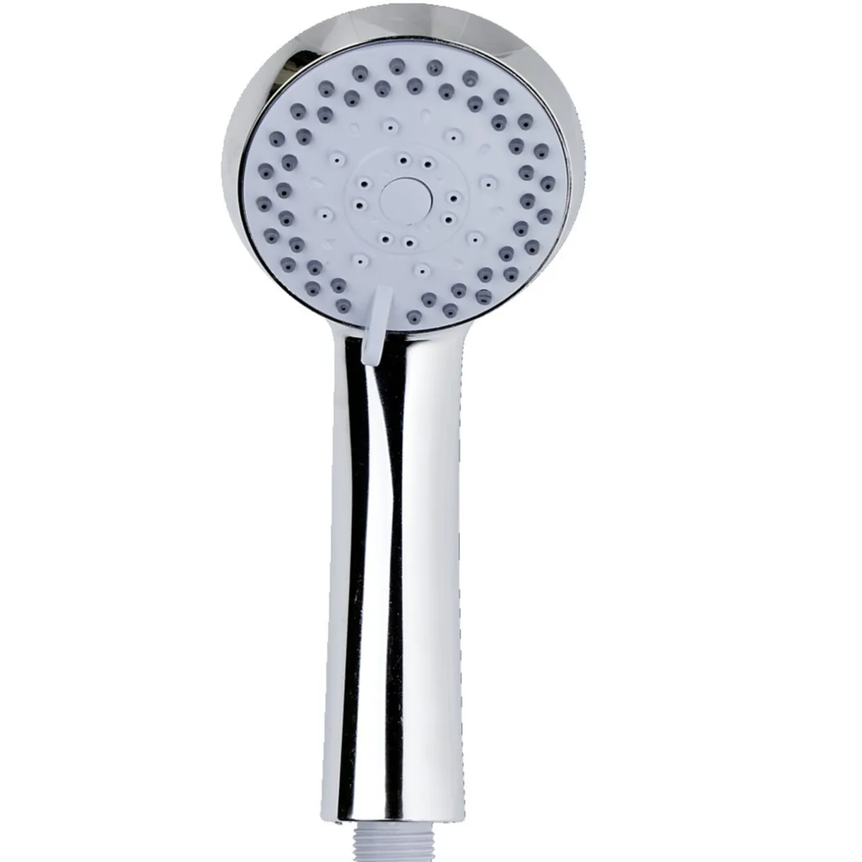 Pommeau de douche 5 jets acier chromé L21cm < Gifi Hot