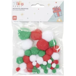 Pompon décoratif x 50