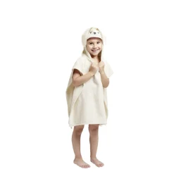 Poncho de douche enfant 50xH115cm lapin ou renard - 2 modèles