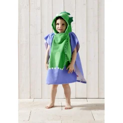 Poncho de plage enfant dinosaure TU 55x110cm < Gifi Best
