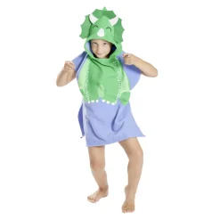 Poncho de plage enfant dinosaure TU 55x110cm < Gifi Best