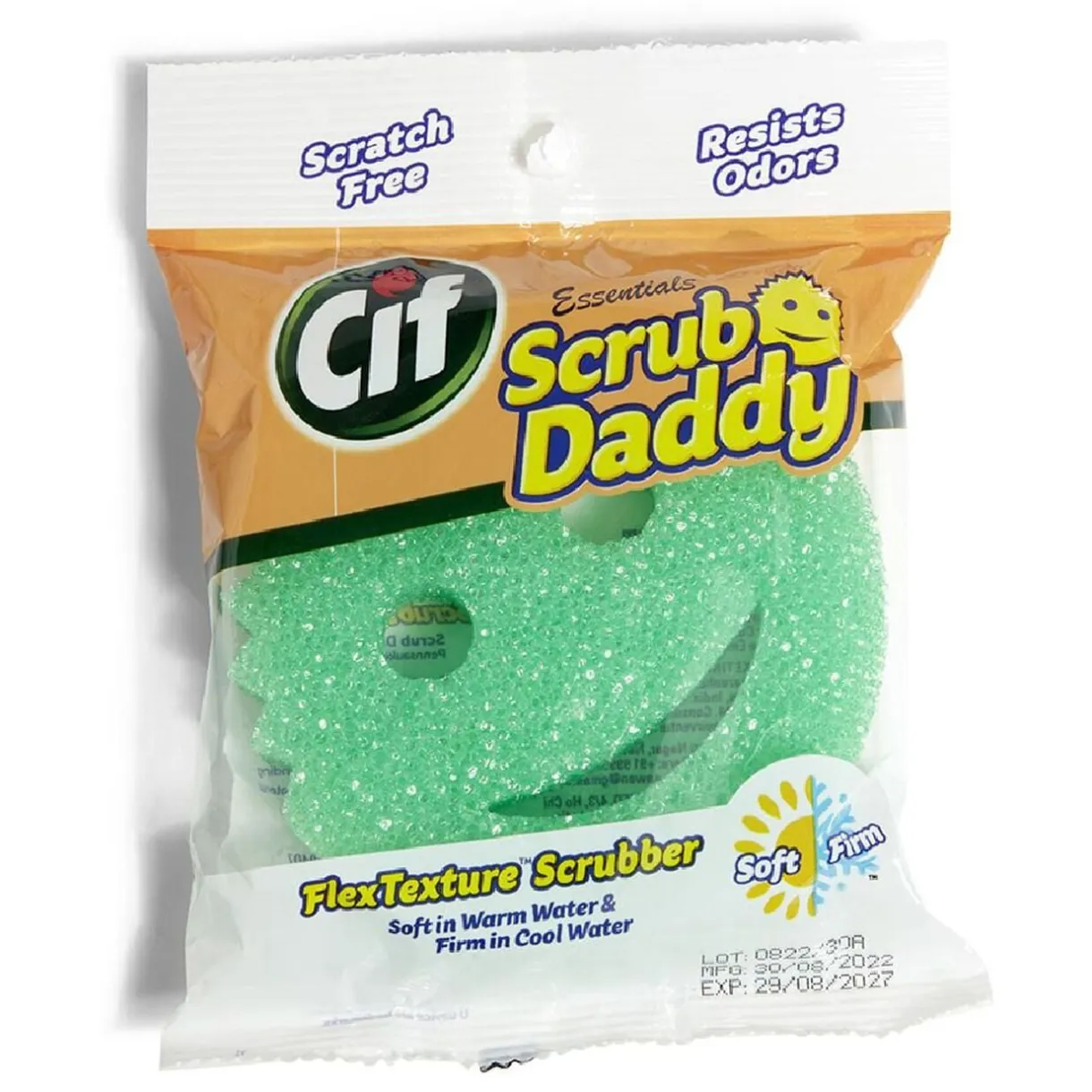 Éponge Cif Scrub Daddy vert < Gifi Hot