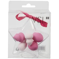 Éponge cosmétique x6 dans boîte Noël plastique transparent (2 modèles) < Gifi Discount