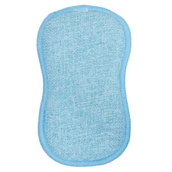 Éponge microfibre x4 multicolore 9x16cm