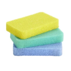Éponge multiusage silicone 11,5x7xÉp2cm 3 pièces < Gifi Discount