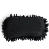 Éponge nettoyante voiture microfibre rouge avec filet spéciale finition < Gifi New
