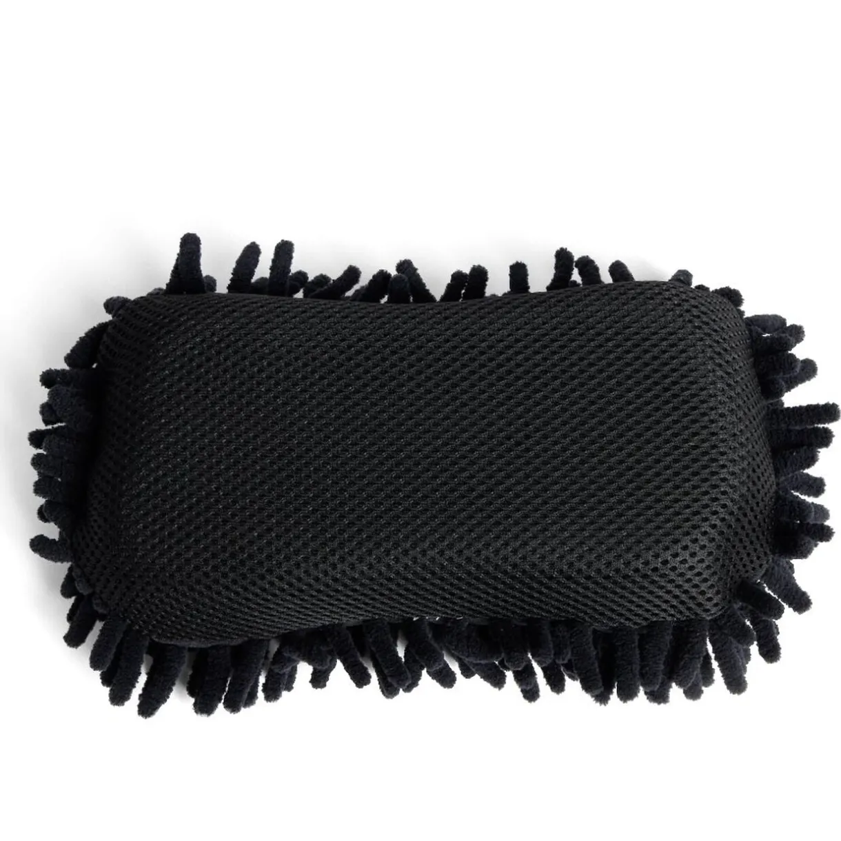 Éponge nettoyante voiture microfibre rouge avec filet spéciale finition < Gifi New
