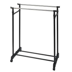 Portant double extensible en métal 80x42xH95à165cm < Gifi Clearance