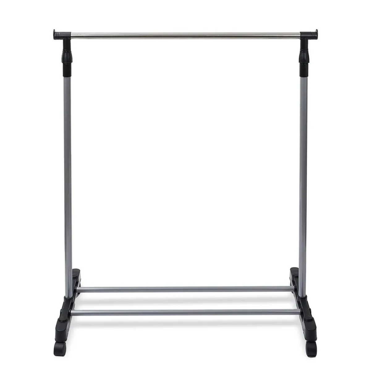 Portant simple extensible en métal 80x42xH97à160cm < Gifi Outlet
