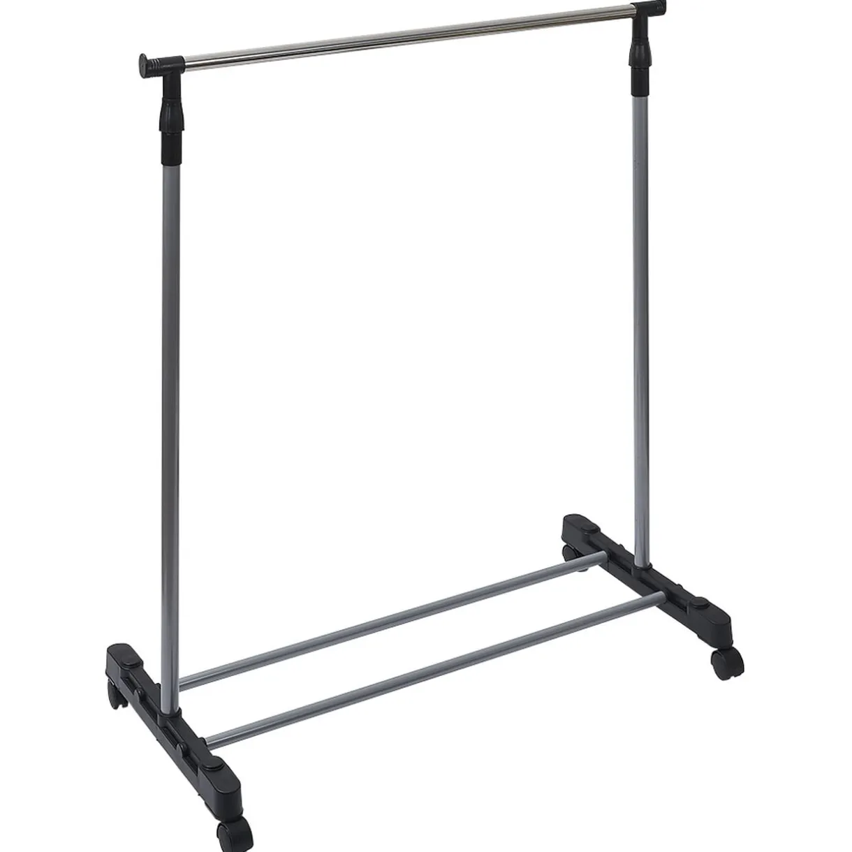 Portant simple extensible en métal 80x42xH97à160cm < Gifi Outlet