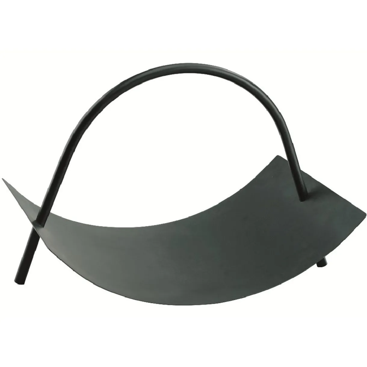 Porte bûche avec anse métal noir < Gifi Clearance