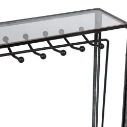 Porte bijoux en forme de coffre en verre collection Urban