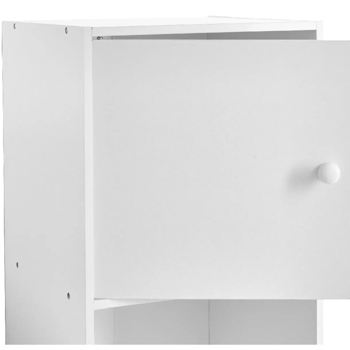 Porte Box Cube bois blanc < Gifi Discount