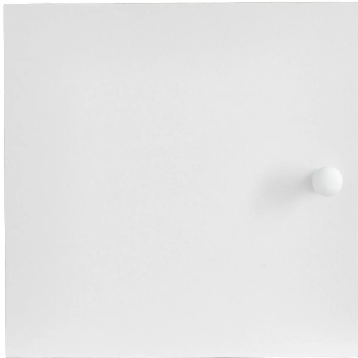 Porte Box Cube bois blanc < Gifi Discount