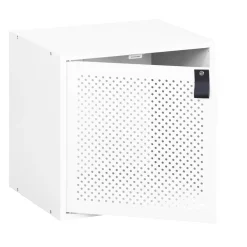 Porte Box Cube métal ajouré blanc < Gifi Outlet