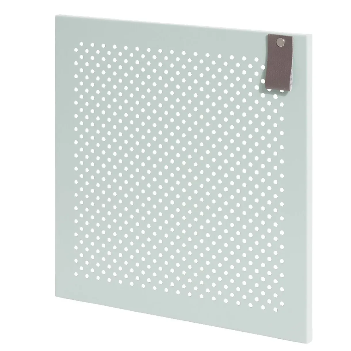 Porte Box Cube métal ajouré vert clair 32,2x32,2cm < Gifi