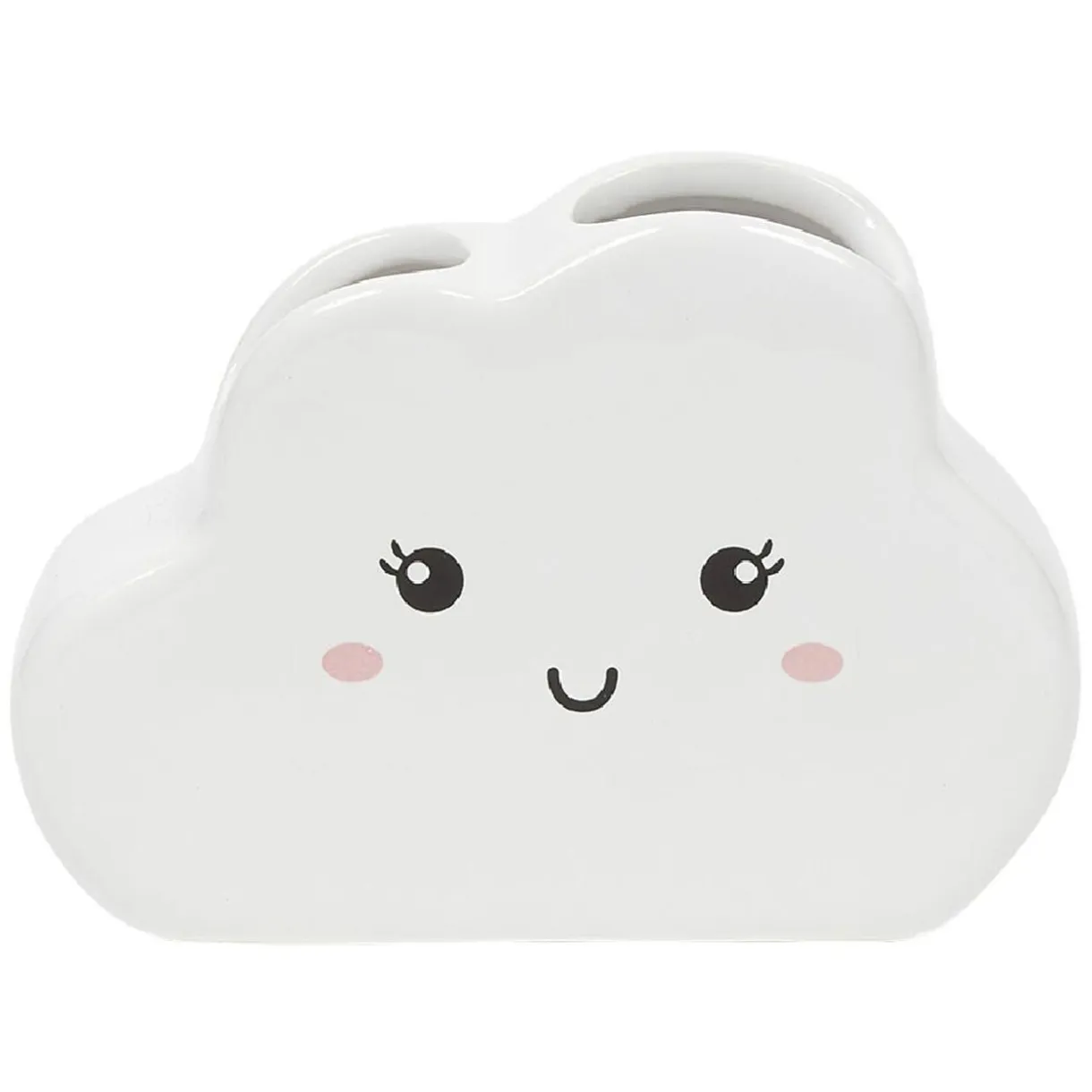 Porte brosse à dents en céramique design nuage < Gifi Outlet