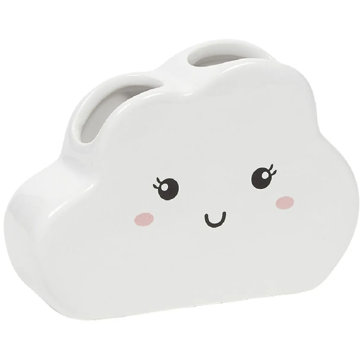 Porte brosse à dents en céramique design nuage < Gifi Outlet