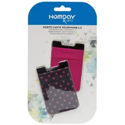 Porte carte pour téléphone x2 < Gifi New