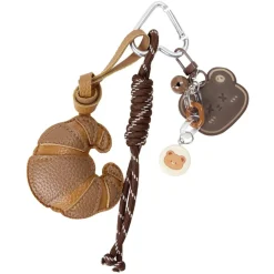 Porte-clé croissant marron L24cm (2 modèles) < Gifi Best