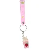 Porte clé kawaii milkshake rose et blanc < Gifi Online