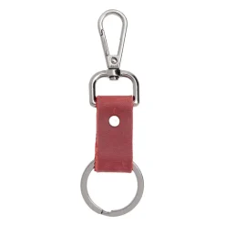 Porte clé lanière simili avec mousqueton