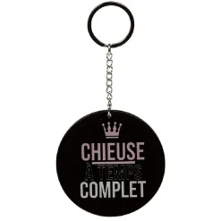 Porte clé miroir avec inscription message < Gifi Online