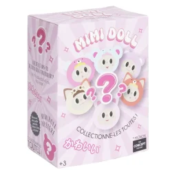 Porte-clé peluche mimi doll surprise à collectionner Ø10cm (plusieurs modèles) < Gifi Clearance