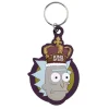Porte clé Rick et Morty caoutchouc marron < Gifi Clearance