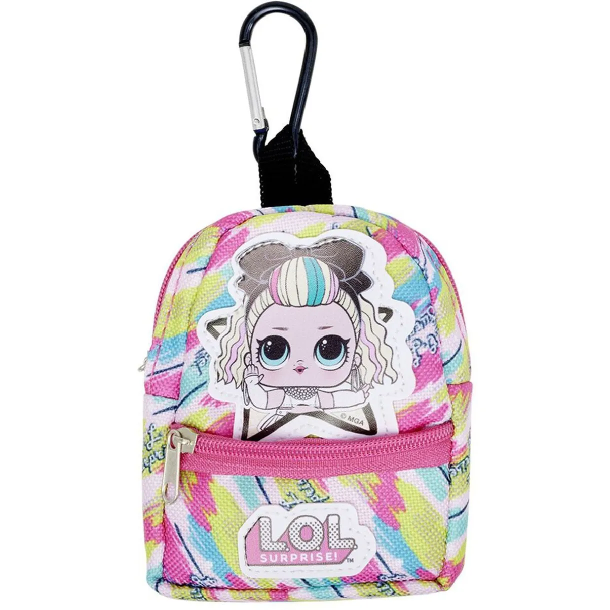 Porte clé sac à dos LOL avec accessoires papeterie L6xH10cm < Gifi Clearance