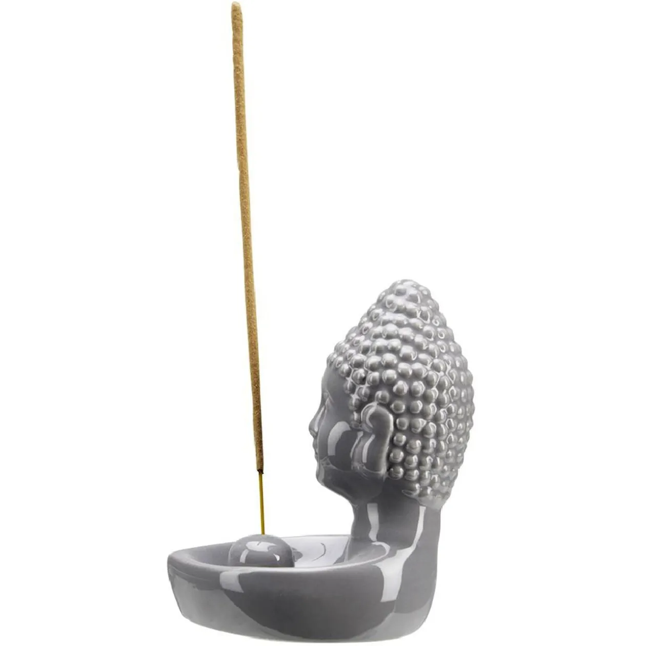 Porte encens décoration Bouddha en céramique