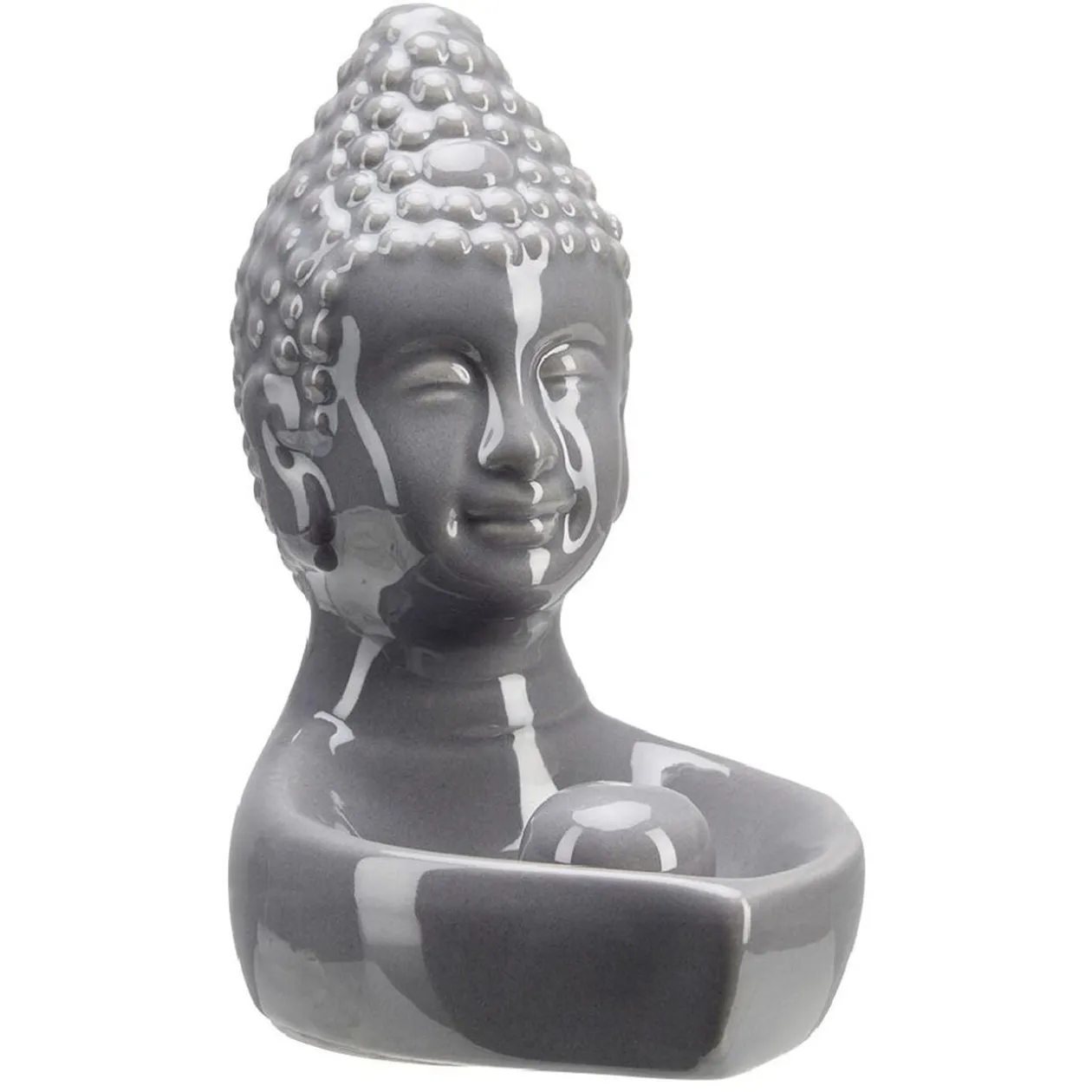 Porte encens décoration Bouddha en céramique