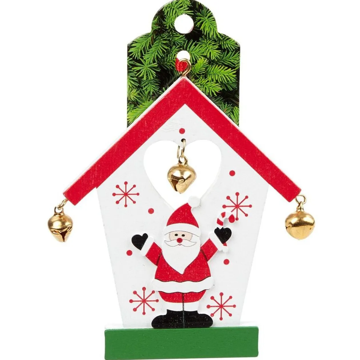Porte nom design maison de Noël (plusieurs modèles)