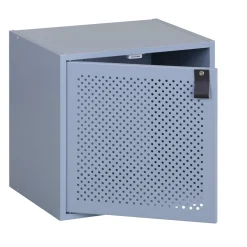 Porte pour structure Box Cube métal Bleu < Gifi Outlet